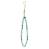 Guess Phone Strap Beads Heishi - Zawieszka do telefonu 25 cm (Blue)