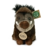 Rappa - Pluszowa realistyczna maskotka Dzik siedzący 18 cm Eco-Friendly