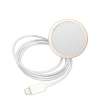 Guess Bundle Pack MagSafe 4G - Zestaw etui + ładowarka MagSafe iPhone 14 Pro Max (niebieski/złoty)