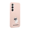 Karl Lagerfeld Silicone NFT Choupette - Etui Samsung Galaxy S23 (różowy)