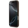 Guess 4G Circle Classic Logo MagSafe - Etui iPhone 17 Pro (brązowy)