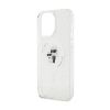 Karl Lagerfeld Karl & Choupette Glitter MagSafe - Etui iPhone 14 Pro Max (przezroczysty)