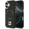 Karl Lagerfeld Choupette Pin MagSafe - Etui iPhone 17 (czarny)
