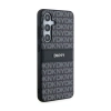 DKNY Leather Mono Stripe & Metal Logo - Etui Samsung Galaxy S24+ (czarny)