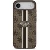 Guess 4G Printed Stripes MagSafe - Etui iPhone Air (brązowy)