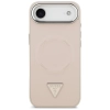 Guess Triangle Logo MagSafe - Etui iPhone Air (różowy)