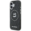 Karl Lagerfeld IML Choupette Head Logo MagSafe - Etui iPhone 17 (czarny)