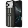 Guess 4G Printed Stripes MagSafe - Etui iPhone 17 Pro Max (czarny)