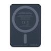 Guess 4G Strassed Metal Logo MagSafe - Power Bank indukcyjny 3000 mAh 5W MagSafe (czarny)