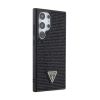 Guess Rhinestone Triangle - Etui Samsung Galaxy S24 Ultra (czarny)