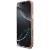 Guess Fixed Glitter Big 4G Metal Frame - Etui iPhone 17 Pro Max (różowy)