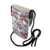 Hello Kitty Leather Tags Graffiti Cord - Torebka crossbody na telefon (beżowy)