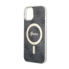 Guess 4G MagSafe - Etui iPhone 15 (czarny)