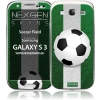 Nexgen Skins - Zestaw skórek na obudowę z efektem 3D Samsung GALAXY S III (Soccer Field 3D)