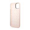 Guess Silicone Triangle Logo - Etui iPhone 14 (różowy)