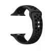 Crong Duo Sport - Pasek do Apple Watch 38/40/41 mm (szary/czarny)
