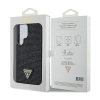 Guess Rhinestone Triangle - Etui Samsung Galaxy S24 Ultra (czarny)