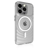 STM Reawaken Ripple MagSafe - Etui antystresowe iPhone 15 Pro (Clear)