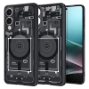 Spigen Ultra Hybrid Mag MagSafe - Etui do Samsung Galaxy S25 Edge (Zero One Black)