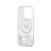 Karl Lagerfeld Liquid Glitter Choupette Head MagSafe - Etui iPhone 13 Pro (przezroczysty)