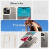 Spigen Ultra Hybrid - Etui do iPhone 14 Pro (Beżowy)