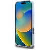 Guess Grained Big 4G Logo Small Classic Logo - Etui do iPhone 16 Pro Max (niebieski)