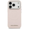 Karl Lagerfeld Initial & Metal Logo MagSafe - Etui iPhone 17 Pro Max (różowy)