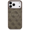 Guess 4G Ring Classic Logo MagSafe - Etui iPhone 17 Pro Max (brązowy)