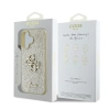 Guess Fixed Glitter Big 4G - Etui iPhone 16 Plus (złoty)