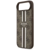 Guess 4G Printed Stripes MagSafe - Etui iPhone Air (brązowy)
