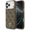 Guess 4G Triangle Logo MagSafe - Etui iPhone 17 Pro Max (brązowy)