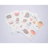Pusheen - Zestaw 16 naklejek na laptopa / smartfona z kolekcji Foodie