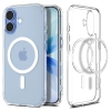 Spigen Ultra Hybrid Mag MagSafe - Etui do iPhone 17 (Clear/White)