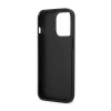 US Polo Assn Leather Stitch - Etui iPhone 14 Pro Max (granatowy)