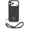 Guess 4G Strap Triangle Logo MagSafe - Etui do iPhone 17 Pro Max (czarny)