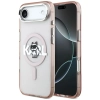 Karl Lagerfeld IML Choupette Sketch Logo MagSafe - Etui iPhone Air (różowy)