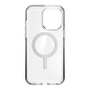 Speck Presidio Perfect-Clear MagSafe - Etui iPhone 15 Pro Max (Clear / Chrome Finish / Serene Silver)
