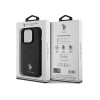 US Polo Assn Yoke Pattern - Etui iPhone 15 Pro (czarny)