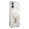 Speck Presidio Lux ClickLock & MagSafe - Etui iPhone 16 Plus (Sunshine Daisies / Clear / Gold)