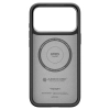 Spigen Enzo Aramid T Mag MagSafe - Etui do iPhone 17 Pro (Black/Silver)