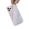 Crong Marble Case - Etui iPhone 11 Pro (różowy)
