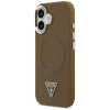 Guess Triangle Logo MagSafe - Etui iPhone 17 (brązowy)