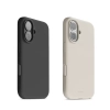 Crong Color Cover Magnetic - Etui MagSafe iPhone 17 (kamienny beż)