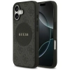 Guess 4G Circle Classic Logo MagSafe - Etui iPhone 17 (czarny)