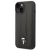 Karl Lagerfeld Quilted Puffy Ikonik Pin - Etui do iPhone 14  (Czarny)