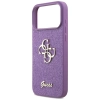 Guess Fixed Glitter Big 4G - Etui iPhone 17 Pro Max (liliowy)