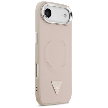 Guess Triangle Logo MagSafe - Etui iPhone Air (różowy)