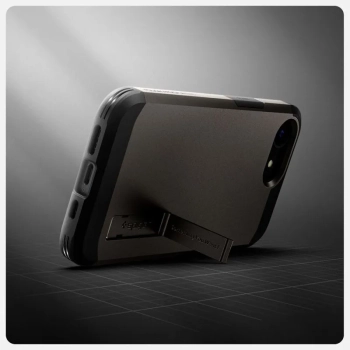 Spigen Tough Armor Mag MagSafe - Etui do iPhone 16e (Gunmetal)