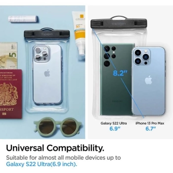 Spigen A610 Universal Waterproof Float Case - Etui do smartfonów do 6.9