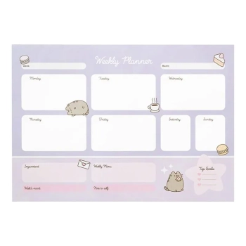 Pusheen - Planner tygodniowy z kolekcji Moments 54 strony A3